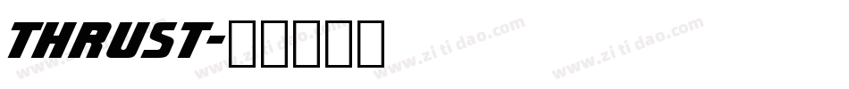 Thrust字体转换