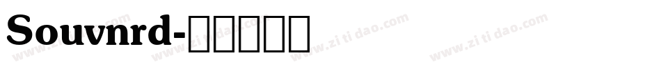 Souvnrd字体转换