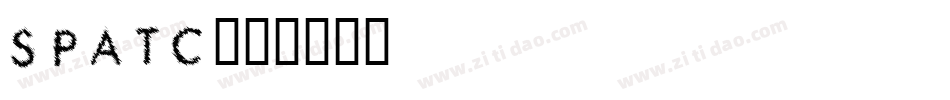 SPATC字体转换