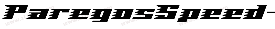 ParegosSpeed字体转换