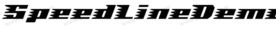 SpeedLineDemo-022P字体转换