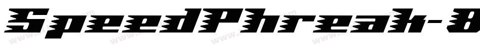 SpeedPhreak-8MORD字体转换