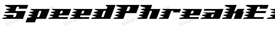 SpeedPhreakExtraCondensed-Rp9AM字体转换