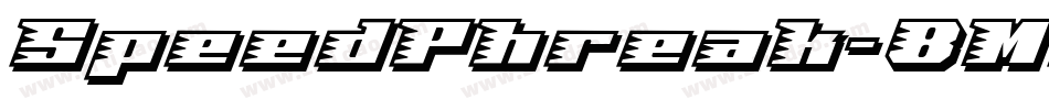 SpeedPhreak-8MORD字体转换