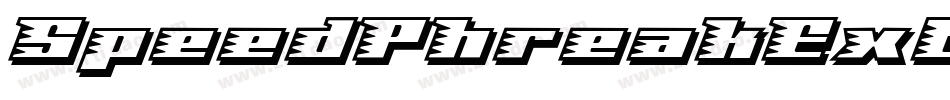 SpeedPhreakExtraCondensed-Rp9AM字体转换