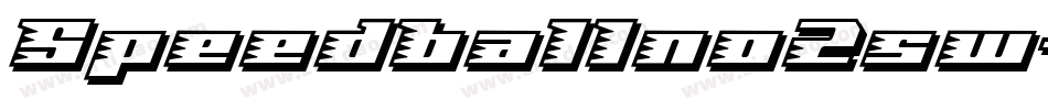 Speedballno2sw-w2mP字体转换