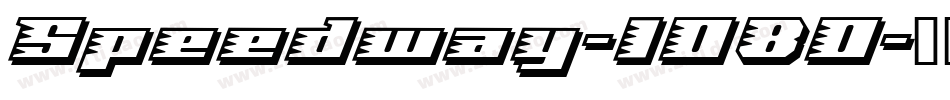 Speedway-1080字体转换
