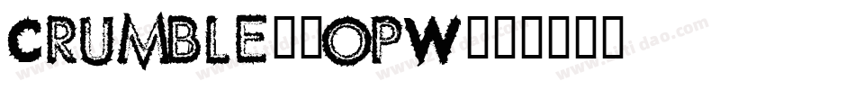 Crumble-4opW字体转换