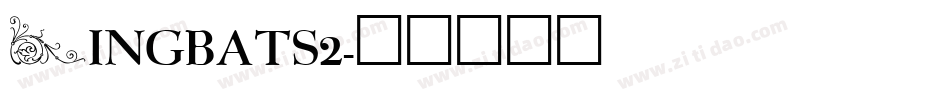 Dingbats2字体转换