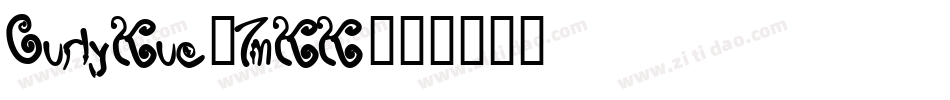CurlyKue-7mKK字体转换