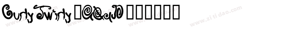 CurlyTwirly-A0qD字体转换