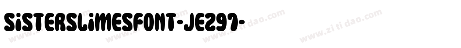 SisterSlimesFont-jEZ97字体转换