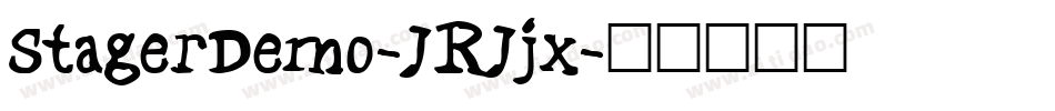 StagerDemo-JRJjx字体转换