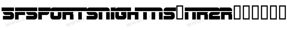 SfSportsNightNs-nr2R字体转换 SfSportsNightNs-nr2R字体转换