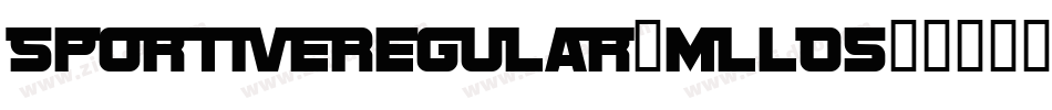 SportiveRegular-mLlO5字体转换