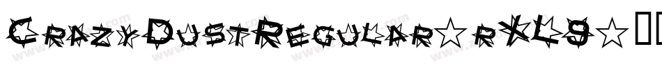 CrazyDustRegular-rXL9字体转换