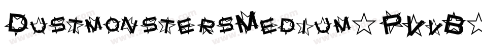 DustmonstersMedium-PVvB字体转换