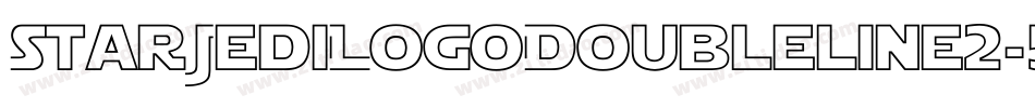 StarJediLogoDoubleline2-5lzB字体转换