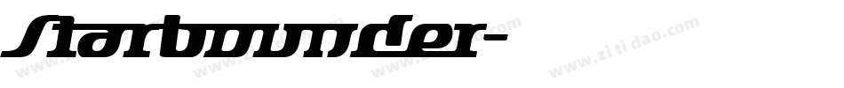 Starbounder字体转换