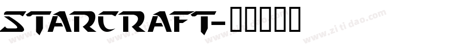 Starcraft字体转换