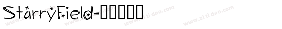 StarryField字体转换