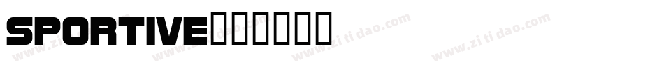 Sportive字体转换
