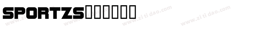 Sportzs字体转换