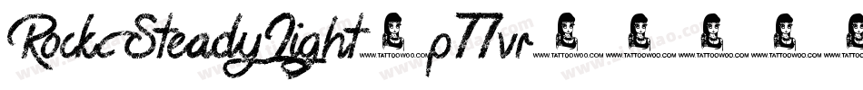 RockSteadyLight-p77vr字体转换
