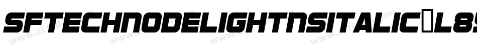 SfTechnodelightNsItalic-l85Z字体转换 SfTechnodelightNsItalic-l85Z字体转换