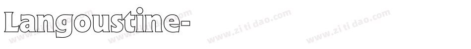 Langoustine字体转换