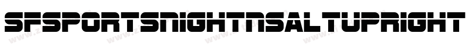 SfSportsNightNsAltupright-l8MZ字体转换 SfSportsNightNsAltupright-l8MZ字体转换