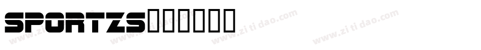 Sportzs字体转换