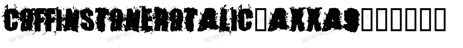 CoffinStoneRotalic-axxA9字体转换