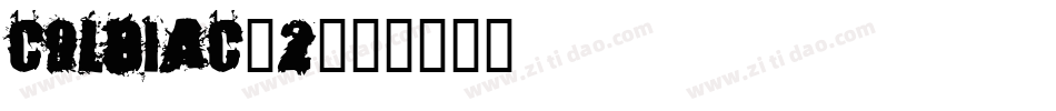Coldiac-2字体转换