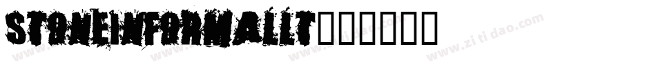 StoneInformalLT字体转换