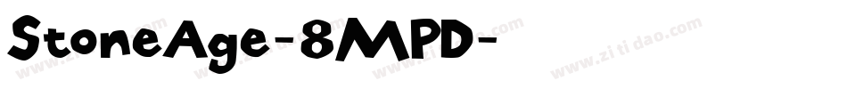 StoneAge-8MPD字体转换