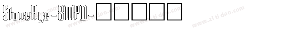 StoneAge-8MPD字体转换