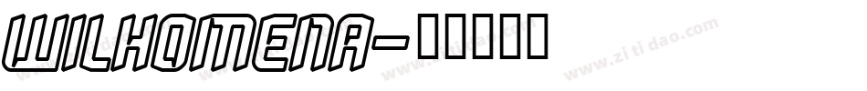 Wilhomena字体转换