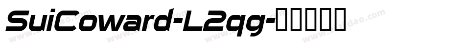 SuiCoward-L2qg字体转换