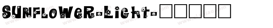 Sunflower-Light字体转换