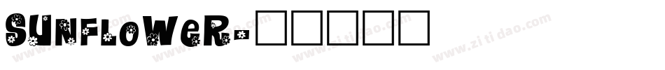 Sunflower字体转换