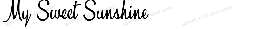 My-Sweet-Sunshine字体转换