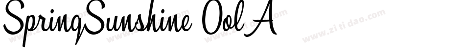 SpringSunshine-OolA字体转换