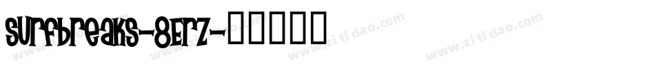 Surfbreaks-8ErZ字体转换