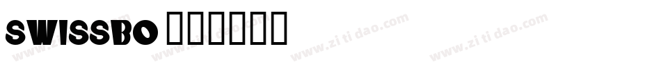 swissbo字体转换