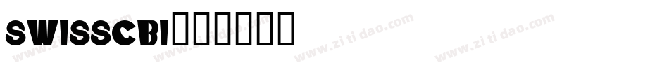 swisscbi字体转换