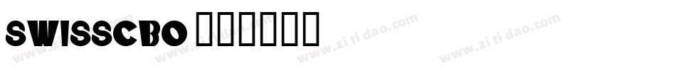 swisscbo字体转换