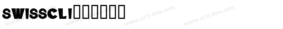 swisscli字体转换