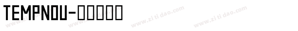 tempnou字体转换