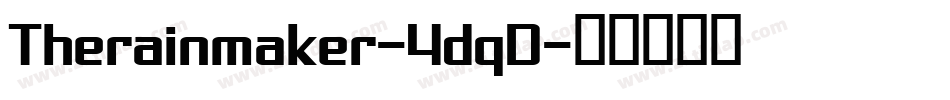 Therainmaker-4dqD字体转换
